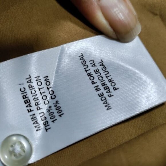 OFFICINE GENERALE Virginie Quiet Luxury Brown Modest Lagenlook Shirt Dress M - Picture 12 of 16